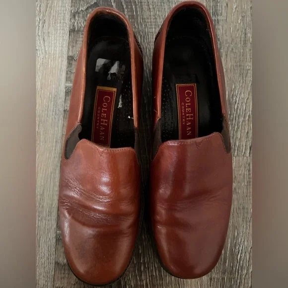 Cole Haan Country Leather Slip On Loafers - Picture 3 of 11